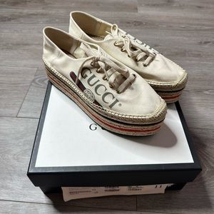 GUCCI PLATFORM SNEAKERS